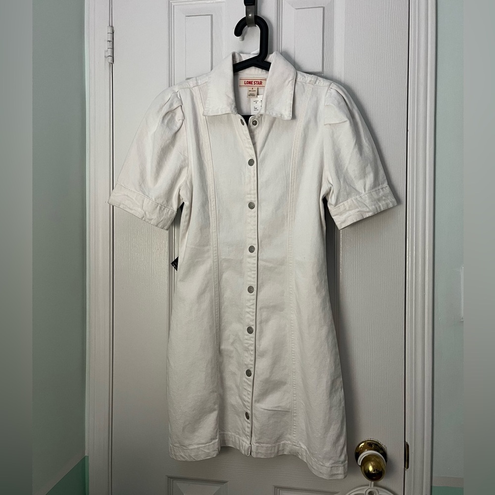 LONE STAR button denim dress